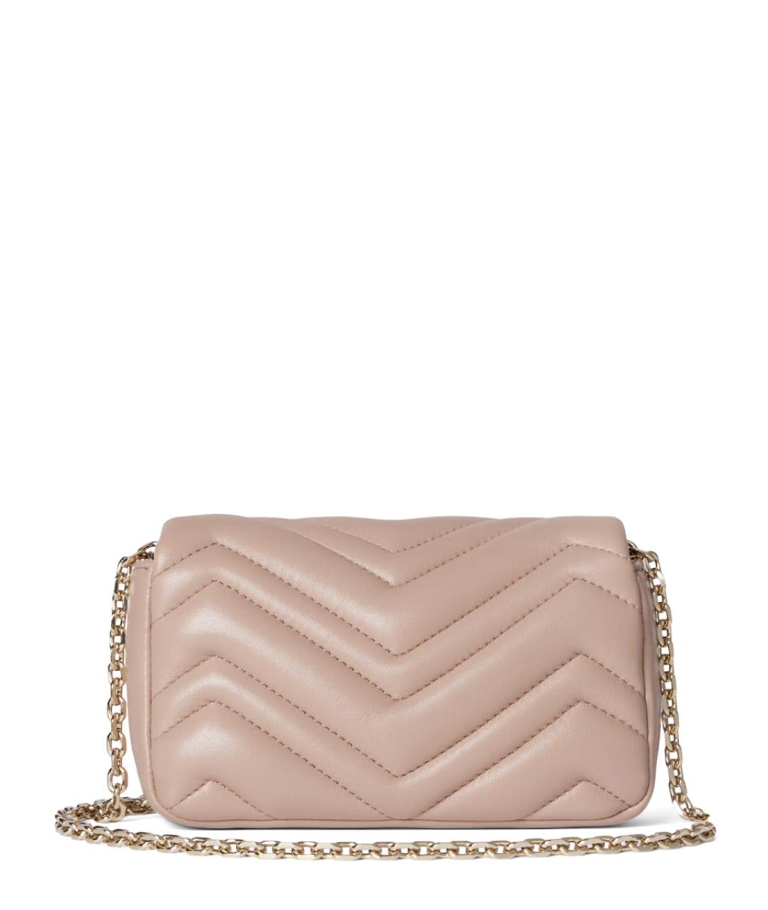 GUCCI Розовая кожаная сумка через плечо, фото 2