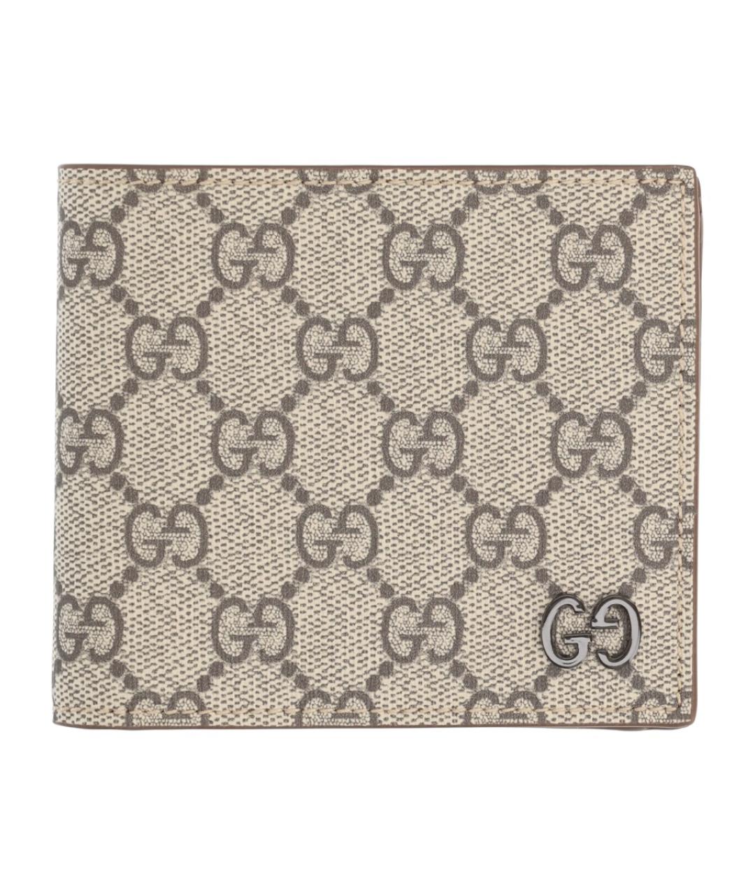 GUCCI Коричневый полиуретановый кошелек, фото 1