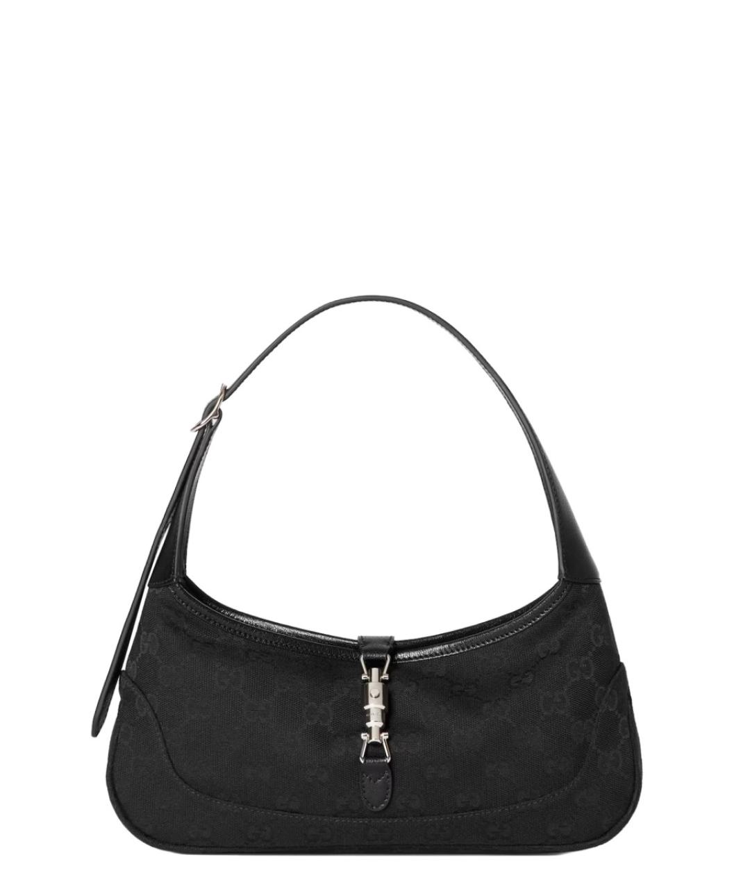 GUCCI Черная синтетическая сумка через плечо, фото 1