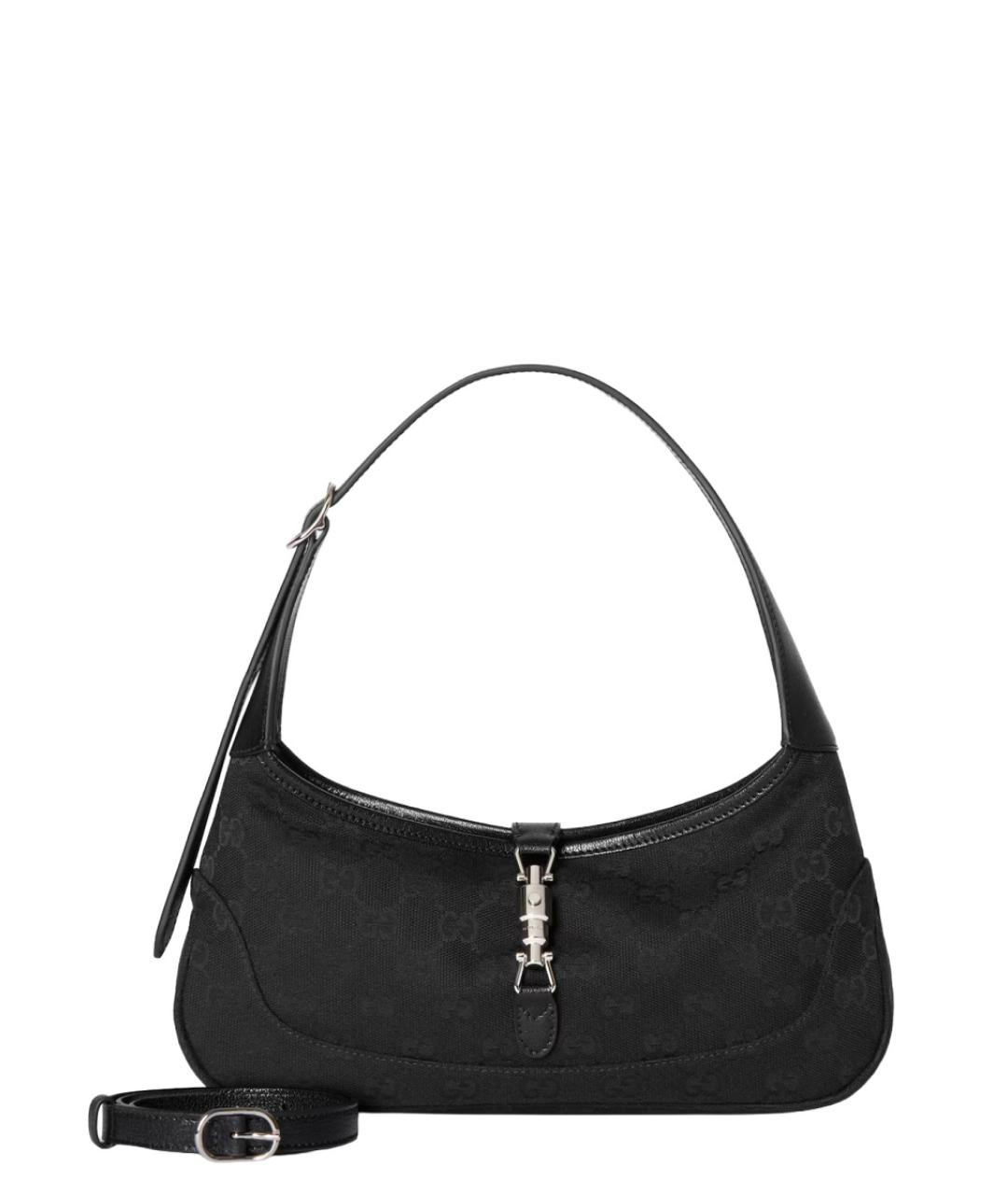 GUCCI Черная синтетическая сумка через плечо, фото 3