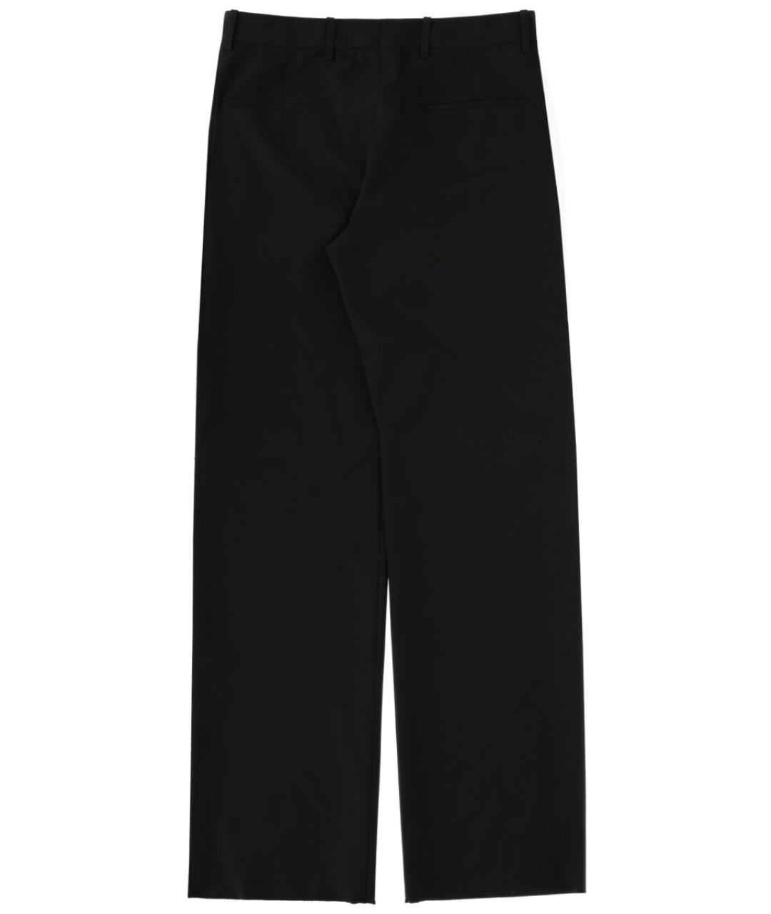 GUCCI Черные шерстяные классические брюки, фото 2