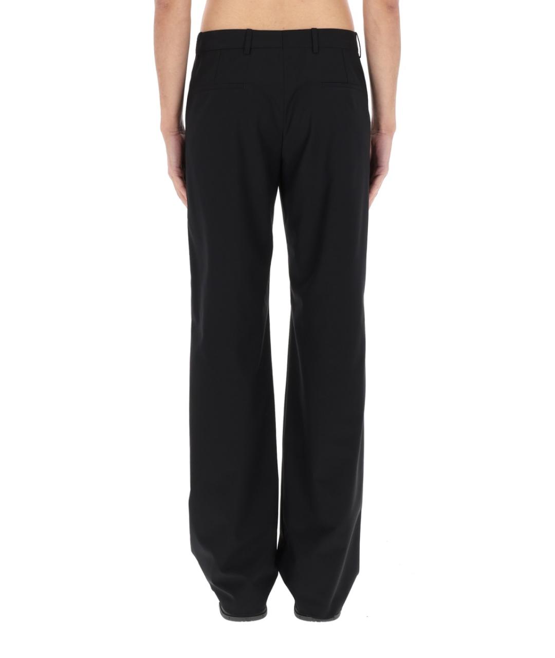 GUCCI Черные шерстяные классические брюки, фото 5