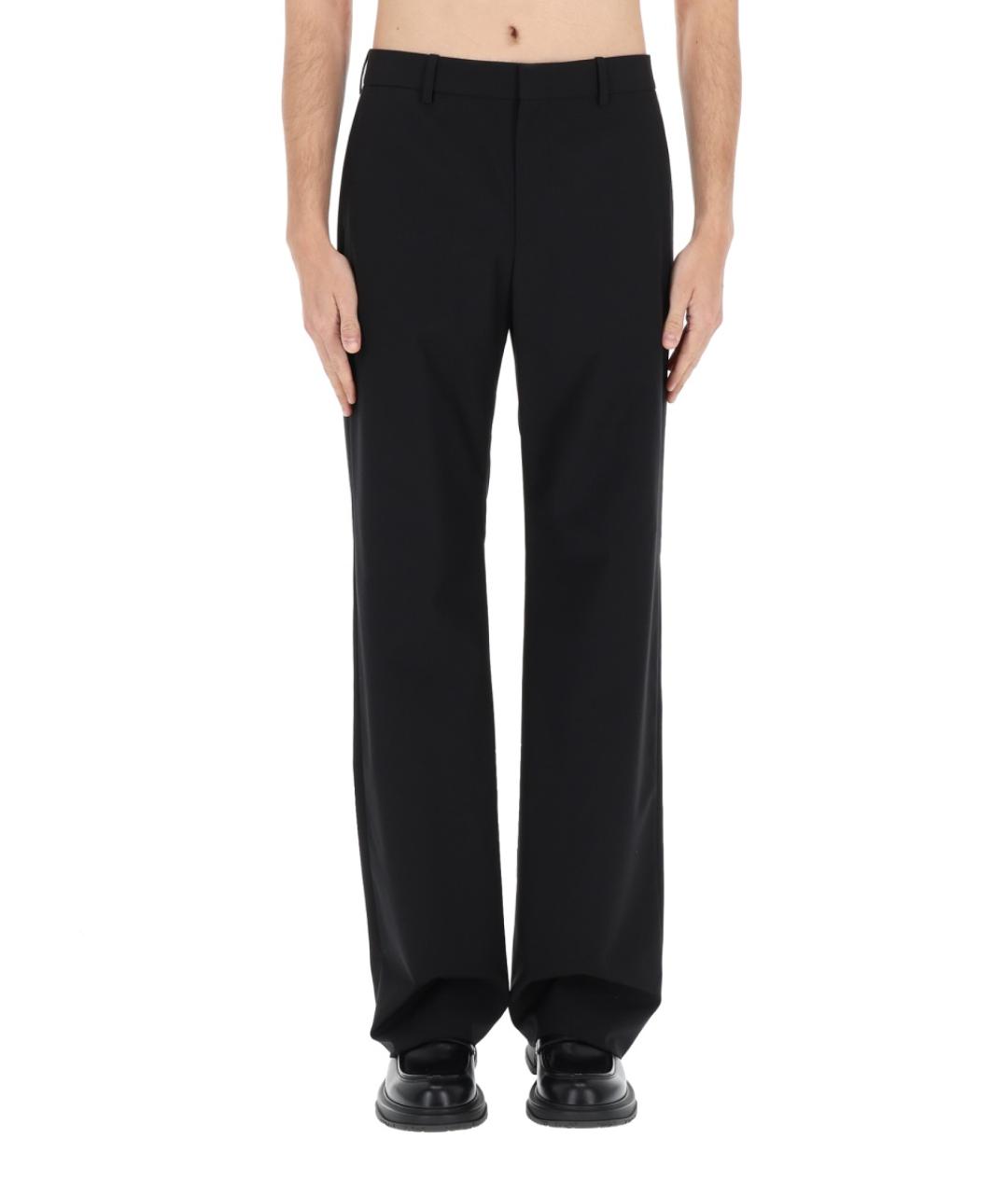 GUCCI Черные шерстяные классические брюки, фото 6