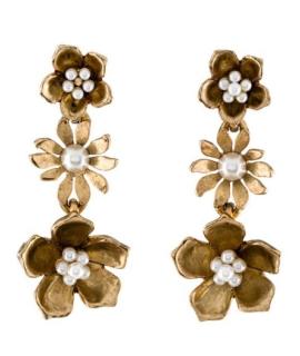 OSCAR DE LA RENTA Серьги