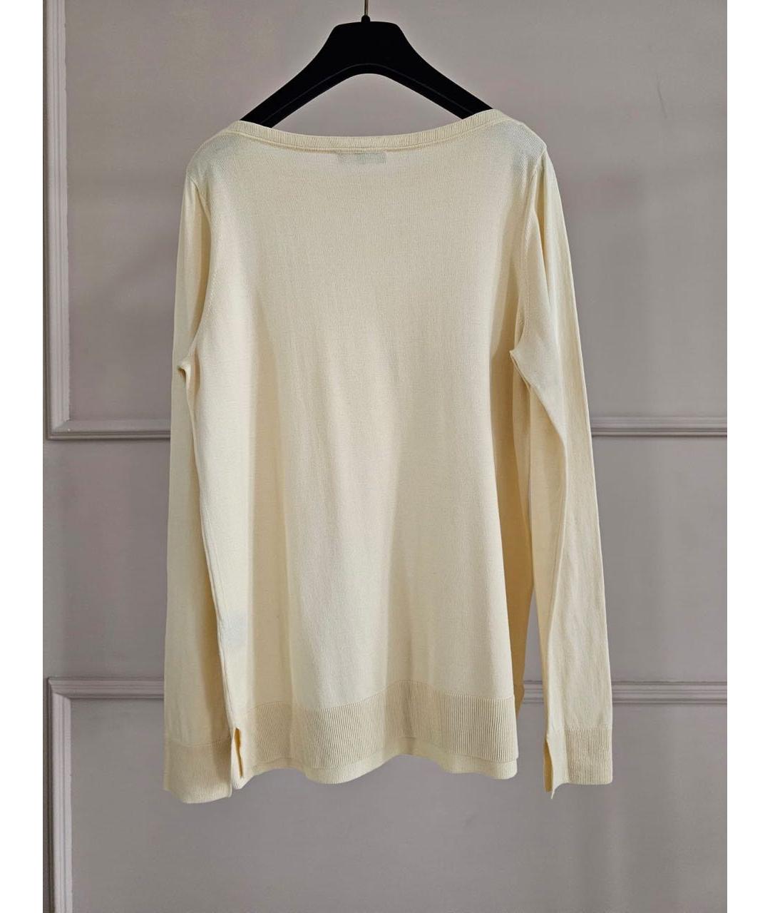 LORO PIANA Бежевый джемпер / свитер, фото 2