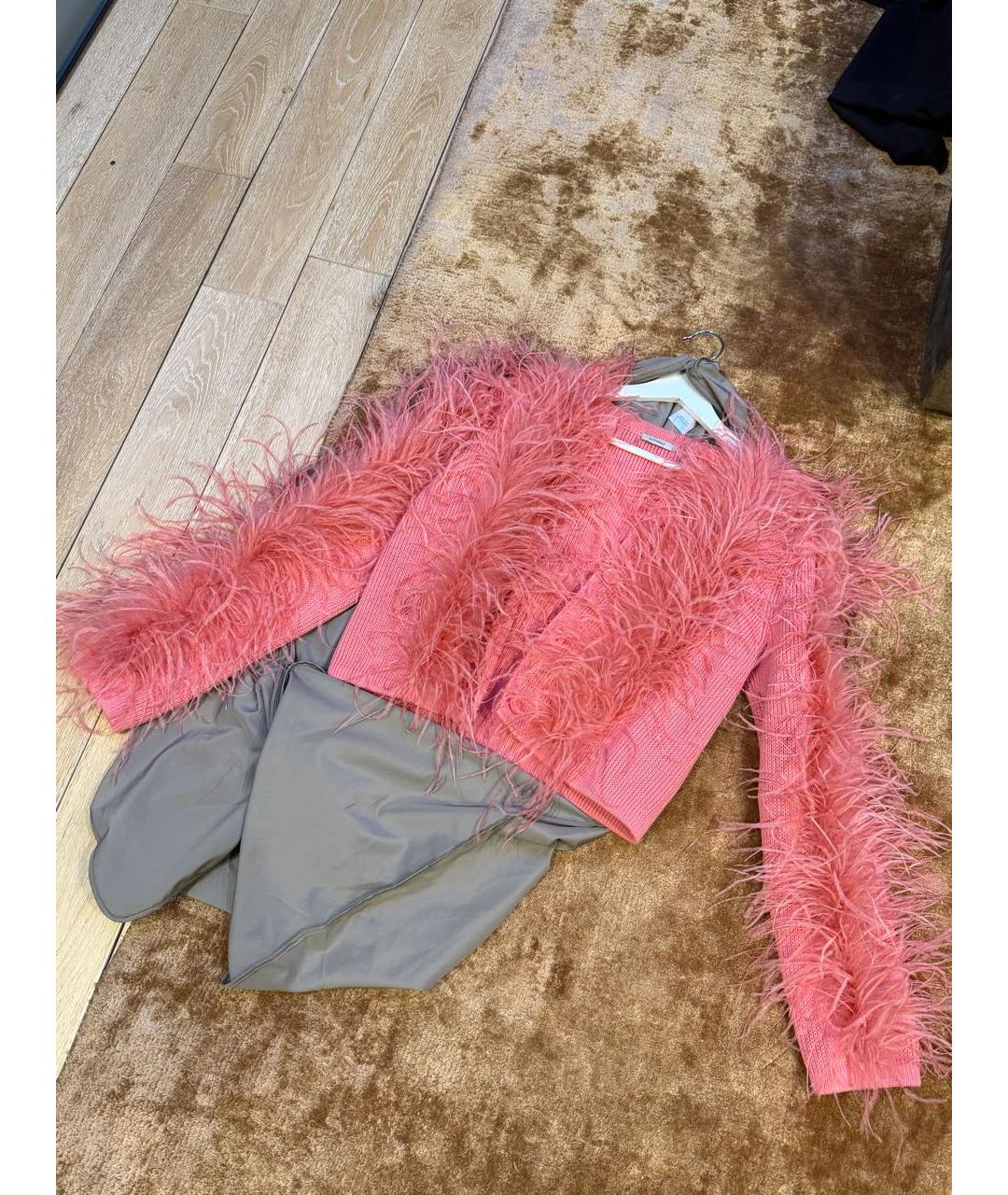 12 STOREEZ Коралловый полиэстеровый кардиган, фото 5