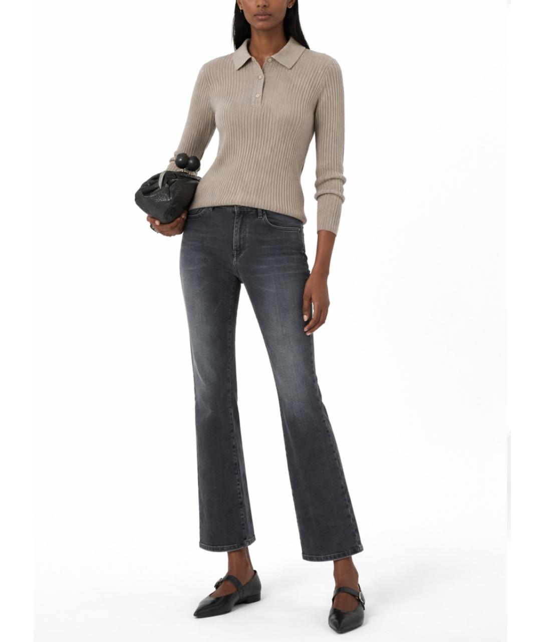 MAX MARA Бежевый кашемировый джемпер / свитер, фото 2