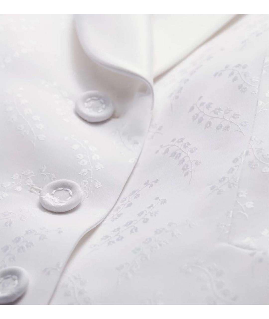 CHRISTIAN DIOR Белый шерстяной жакет/пиджак, фото 3