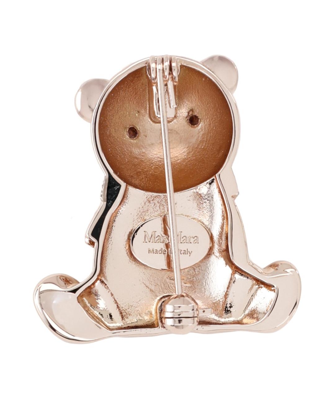 MAX MARA Золотая металлическая булавка / брошь, фото 2