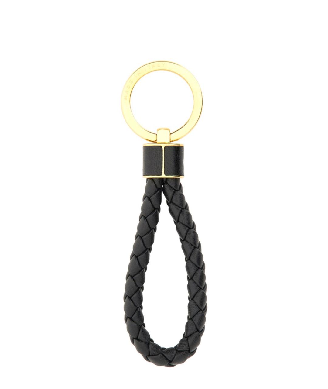 BOTTEGA VENETA Черный брелок, фото 2