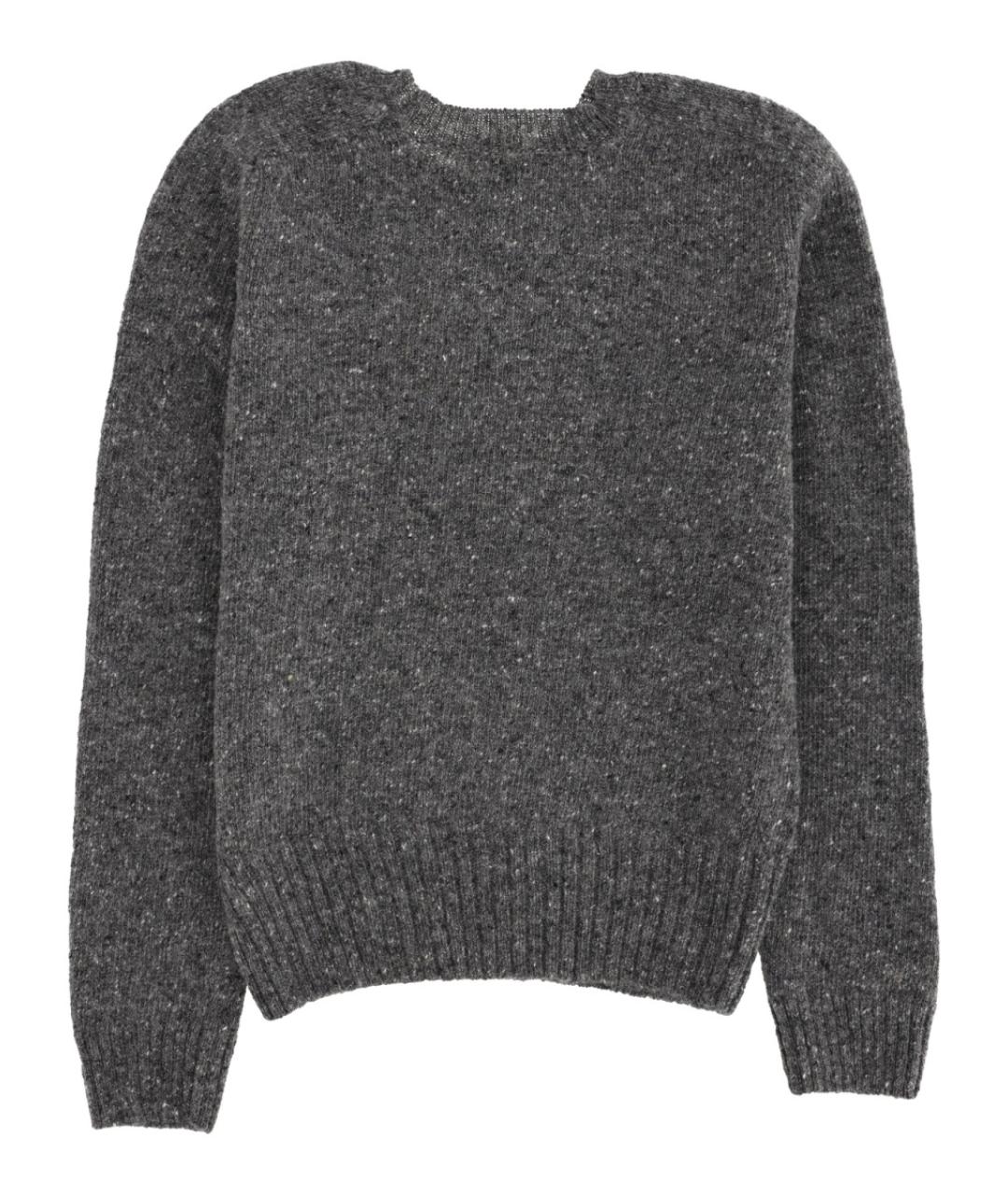 J.W.ANDERSON Серый шерстяной джемпер / свитер, фото 3