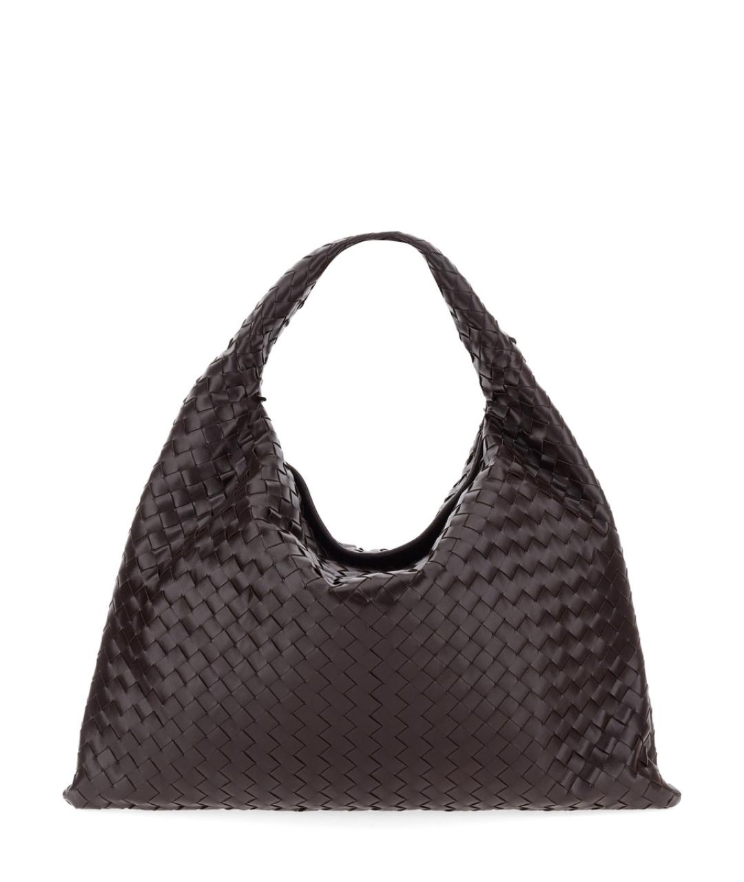 BOTTEGA VENETA Коричневая кожаная сумка тоут, фото 3