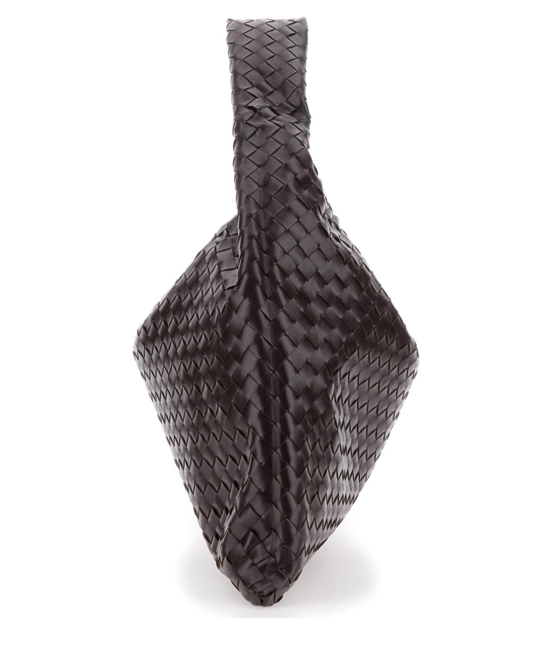 BOTTEGA VENETA Коричневая кожаная сумка тоут, фото 4