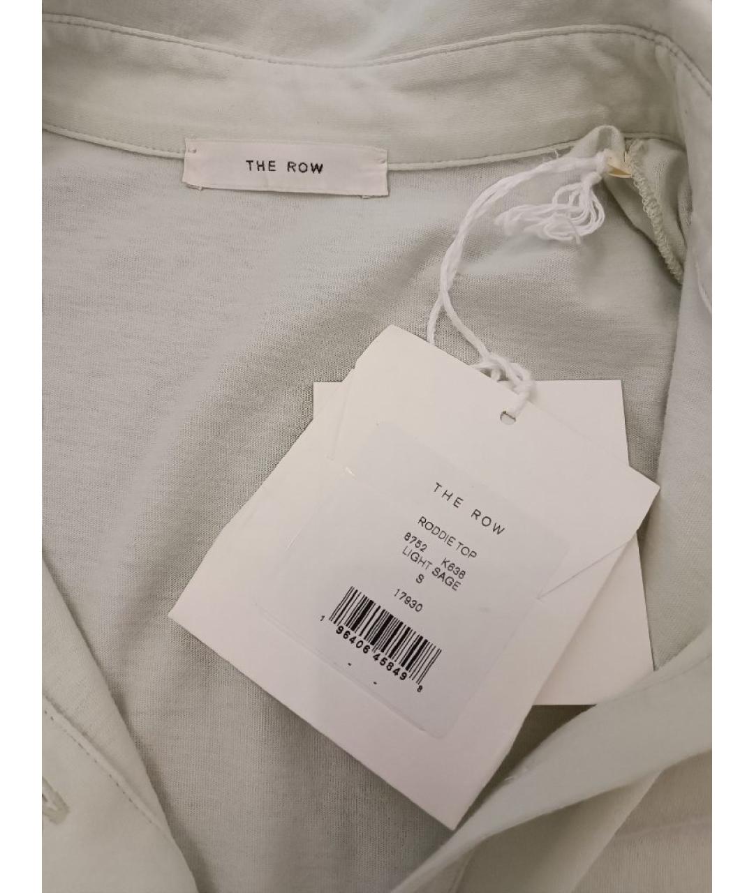 THE ROW Зеленый хлопковый джемпер / свитер, фото 3