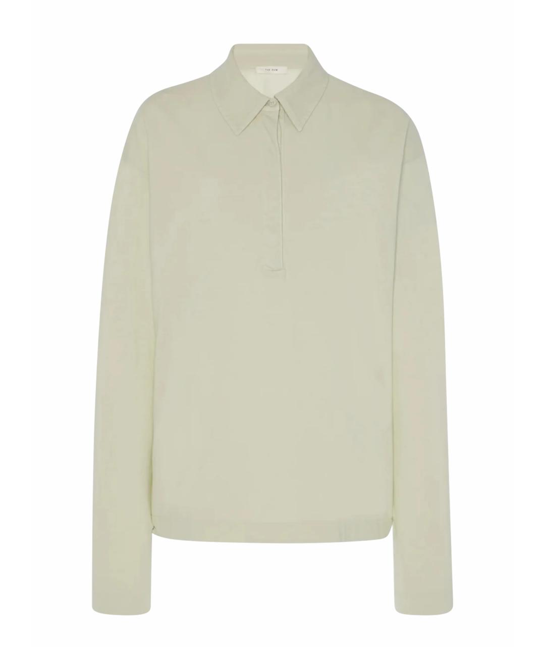 THE ROW Зеленый хлопковый джемпер / свитер, фото 1