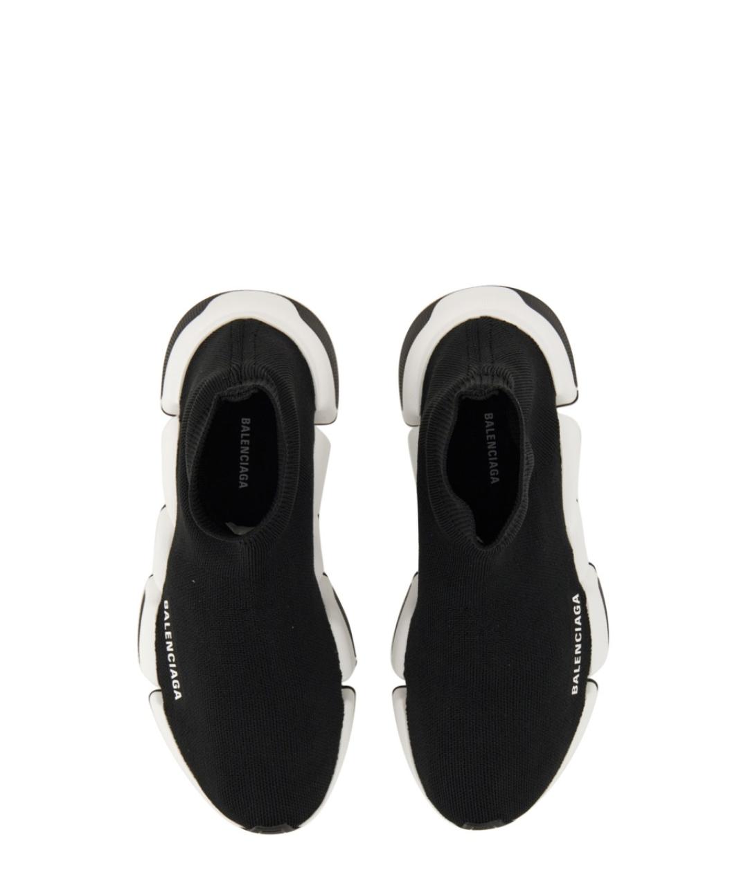 BALENCIAGA Черные синтетические кроссовки, фото 2