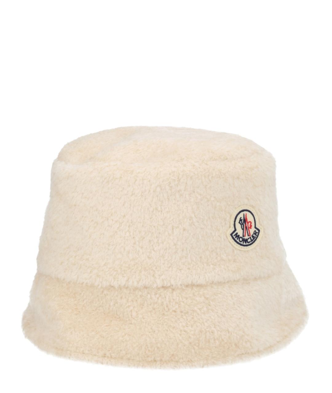 MONCLER Бежевая хлопковая панама, фото 3