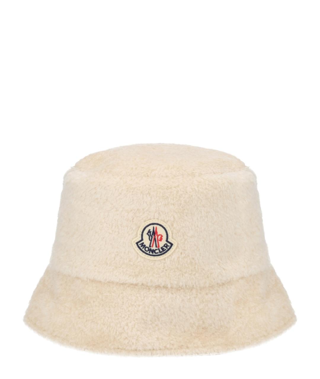 MONCLER Бежевая хлопковая панама, фото 1