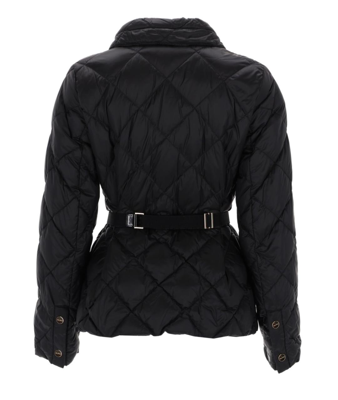 'S MAX MARA Черная полиамидовая куртка, фото 2