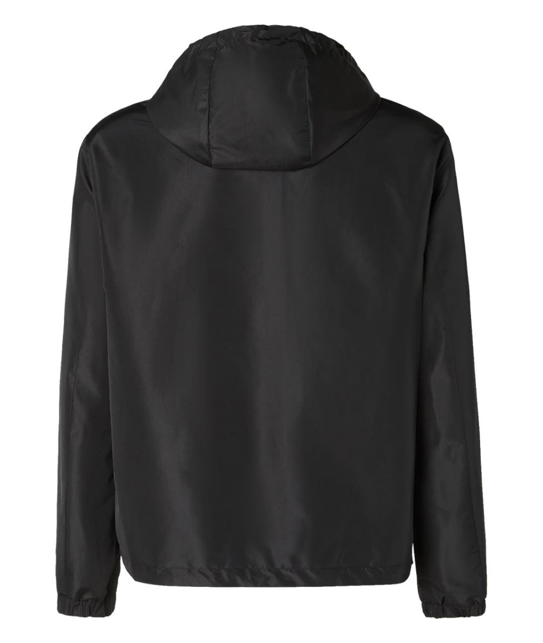 FENDI Черная полиэстеровая куртка, фото 3