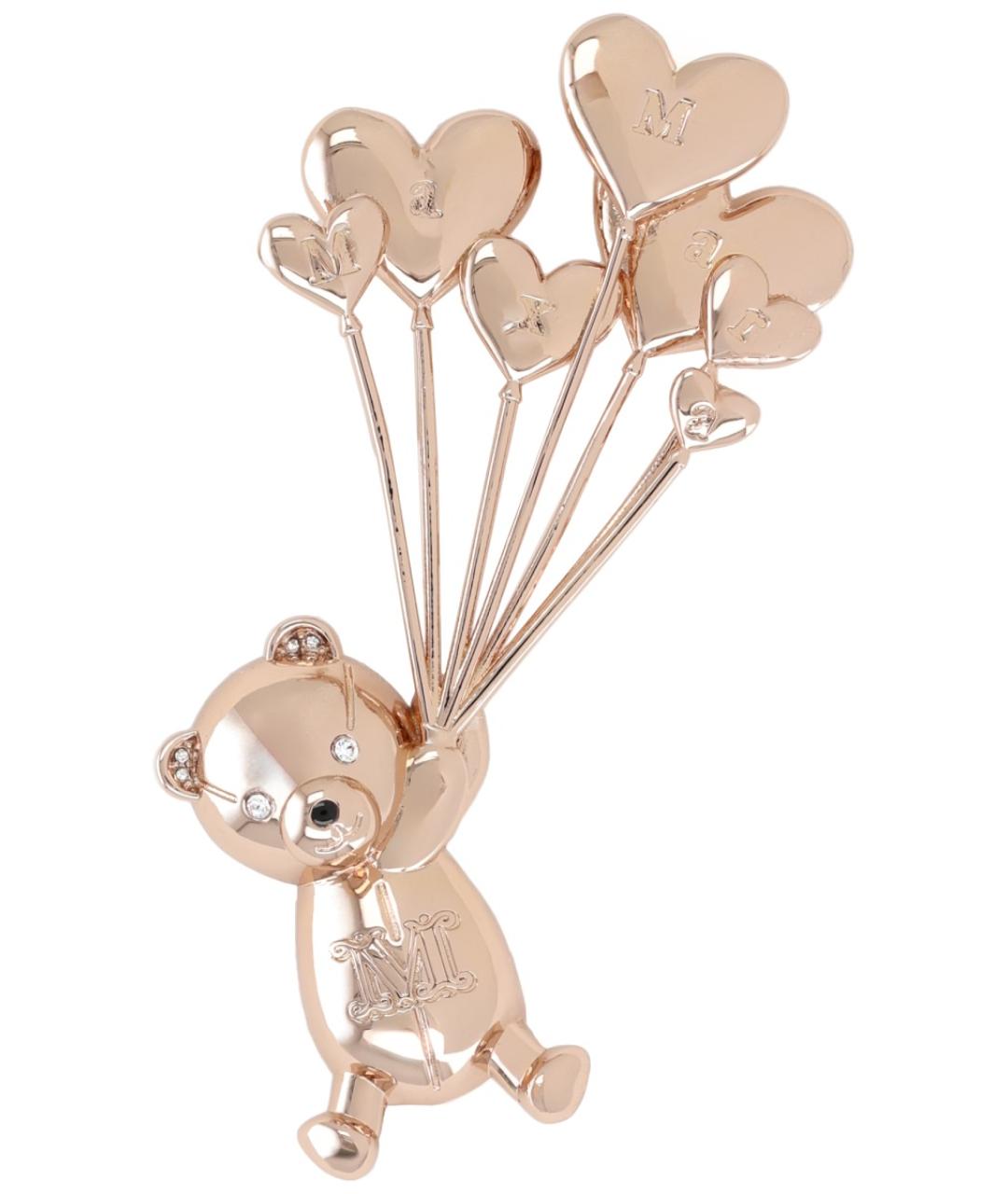 MAX MARA Золотая металлическая булавка / брошь, фото 1