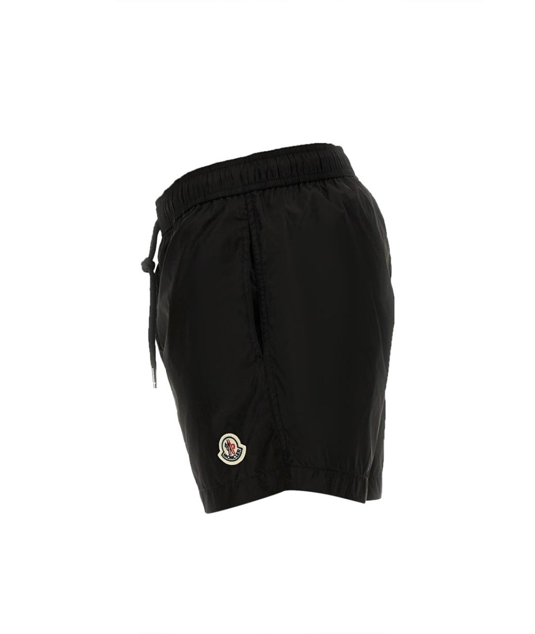 MONCLER Черные полиамидовые плавки, фото 4