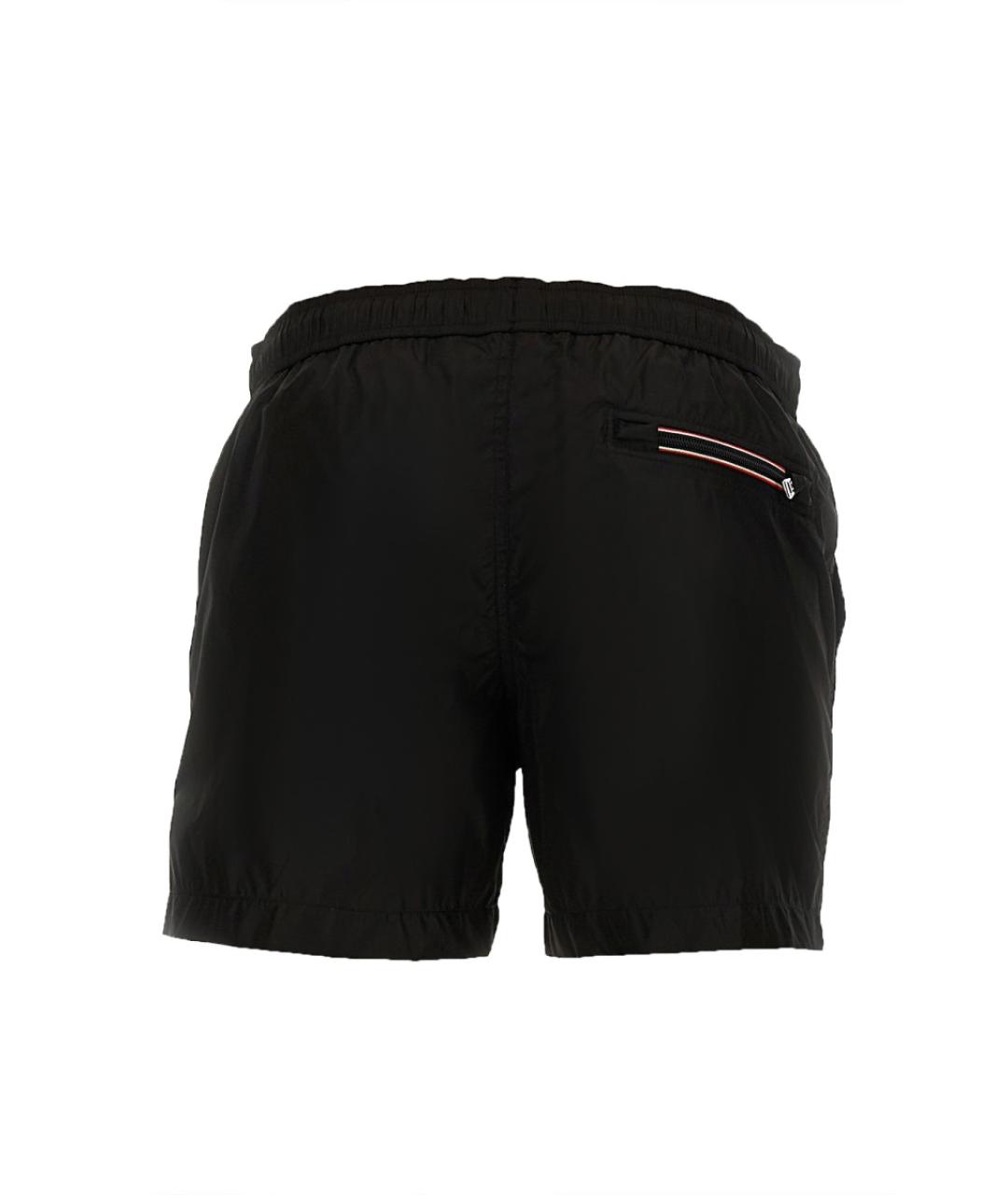 MONCLER Черные полиамидовые плавки, фото 3