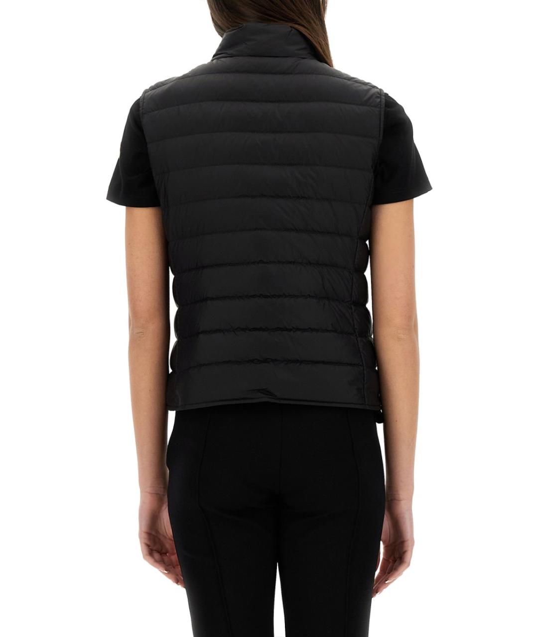 MONCLER Черный жилет, фото 3