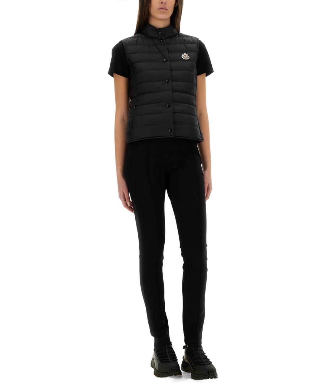 MONCLER Черный жилет, фото 2