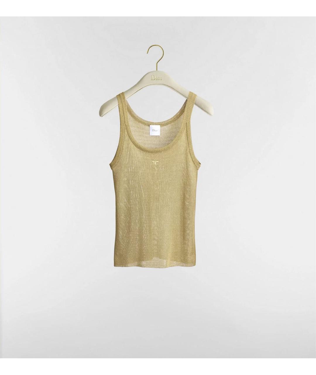 CHRISTIAN DIOR Бежевый кардиган, фото 2