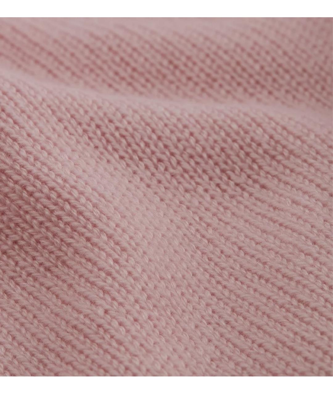 CHRISTIAN DIOR Розовый кашемировый джемпер / свитер, фото 3