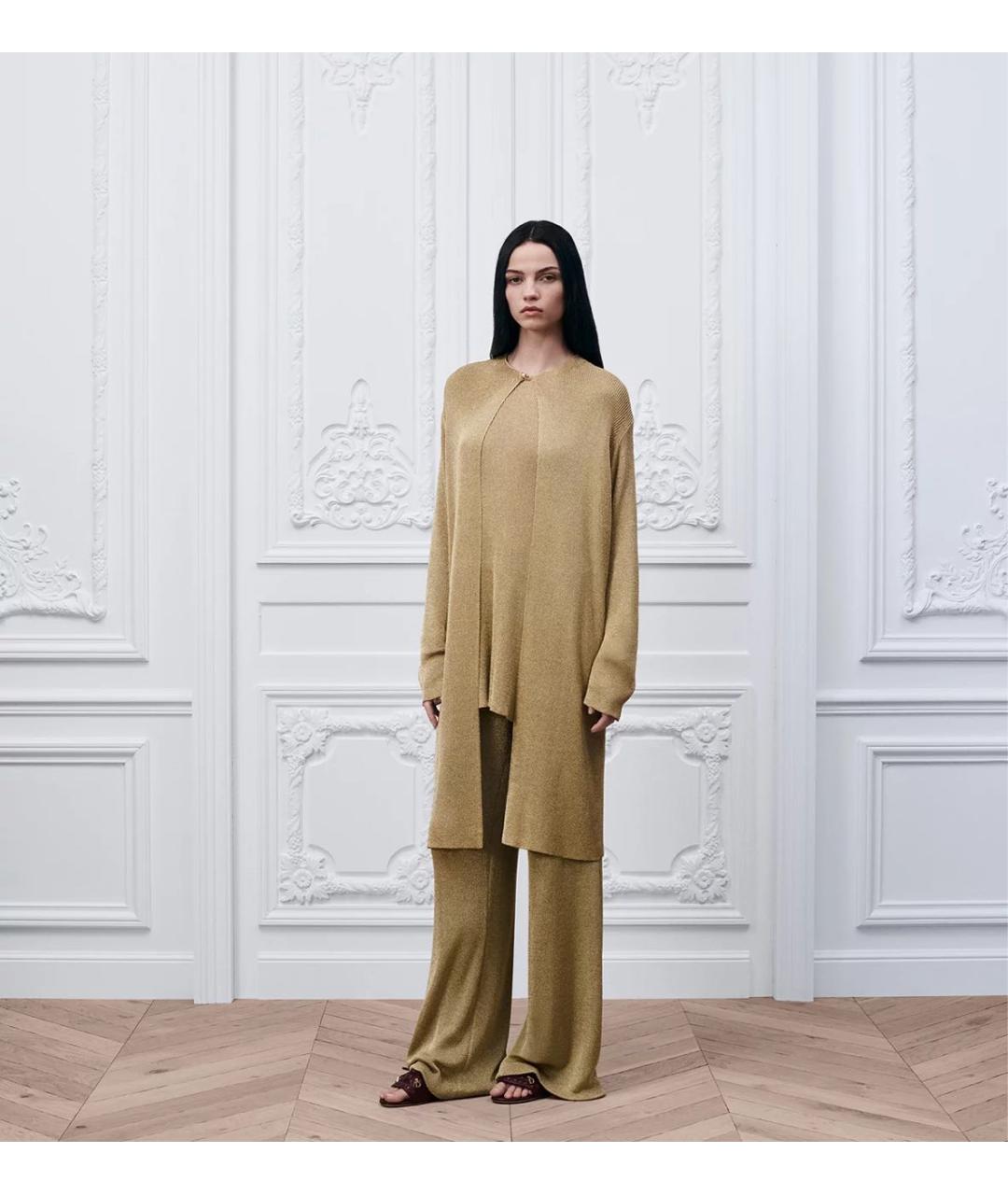 CHRISTIAN DIOR Бежевый кардиган, фото 2