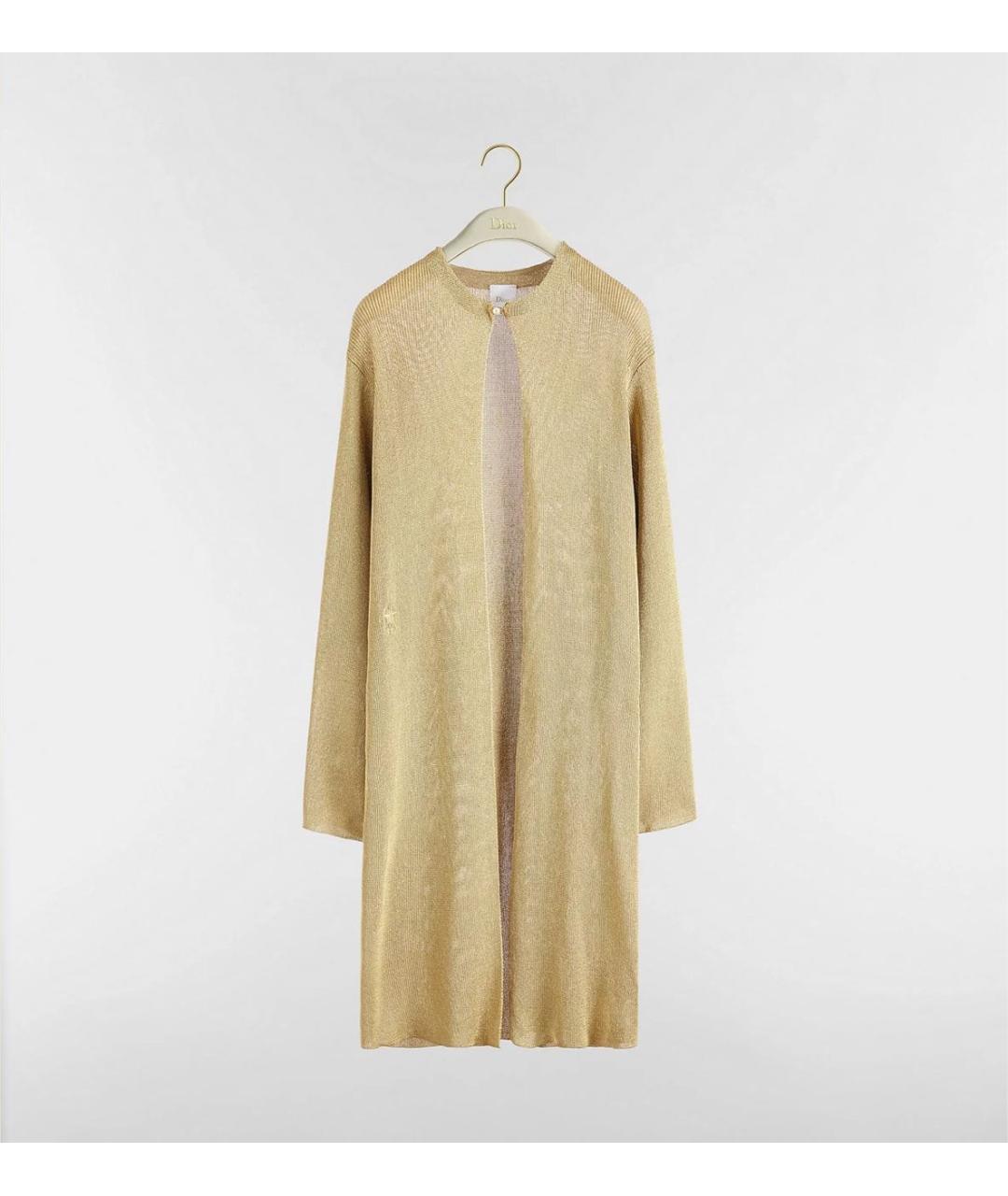 CHRISTIAN DIOR Бежевый кардиган, фото 5