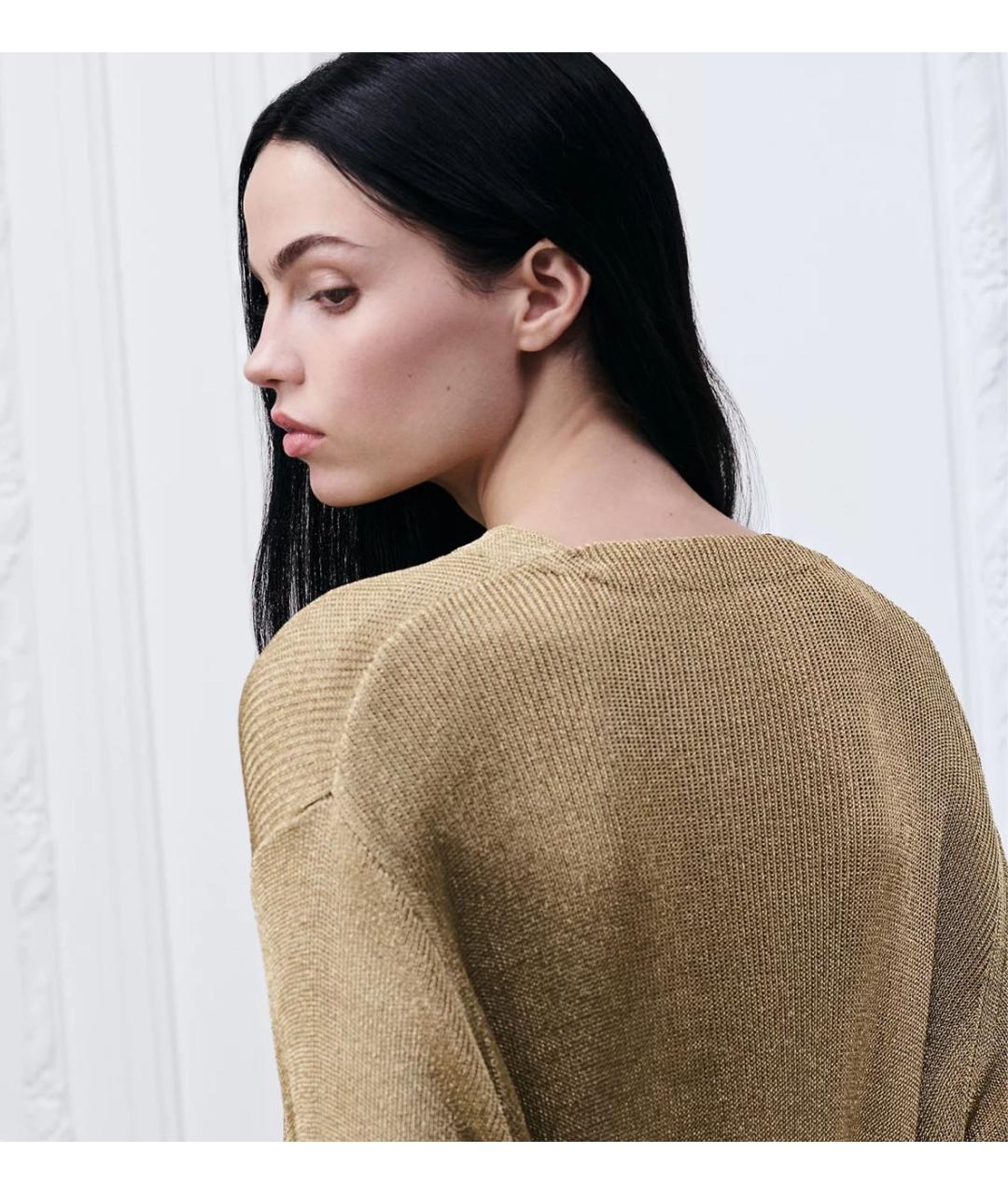 CHRISTIAN DIOR Бежевый кардиган, фото 3