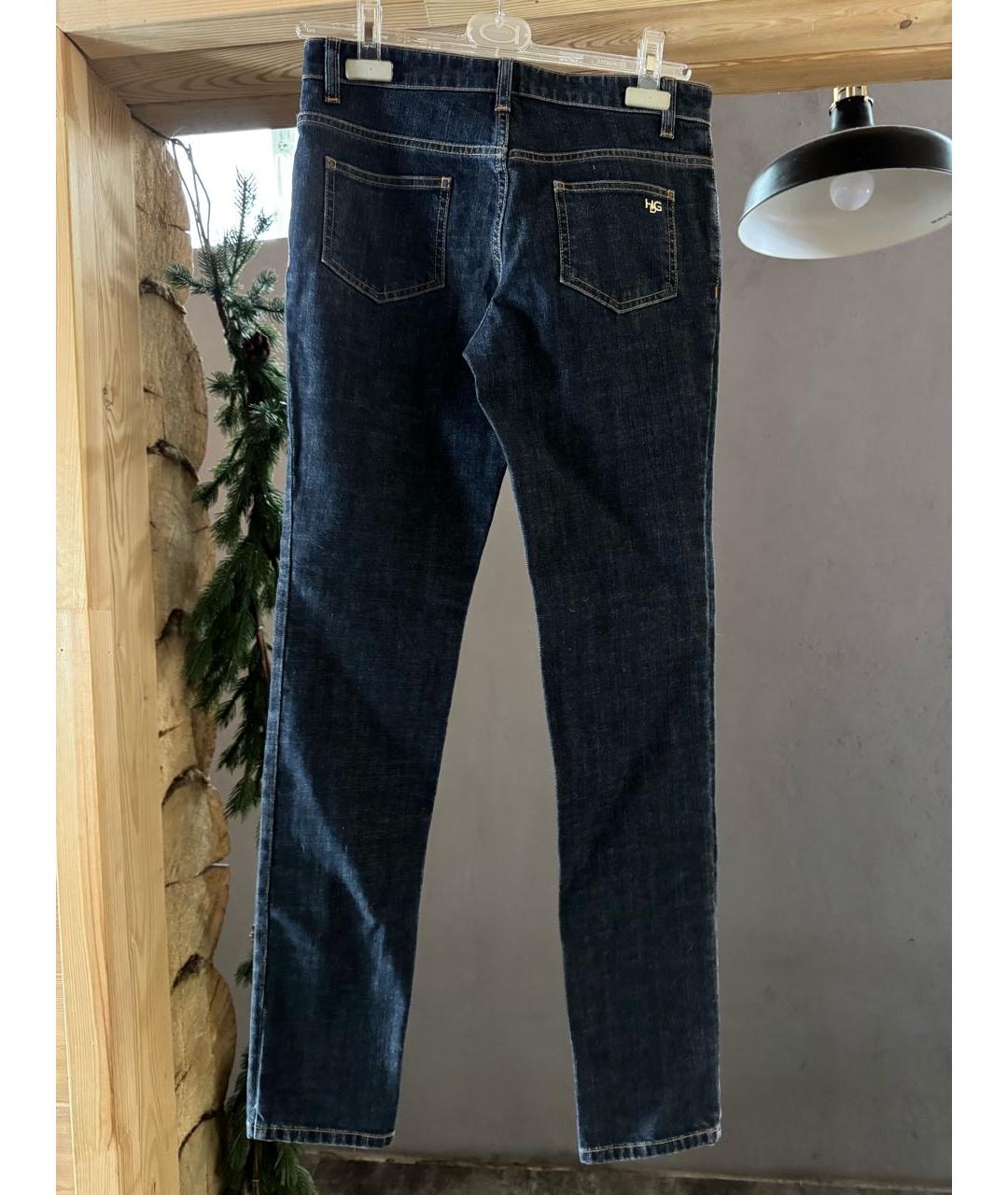 GIVENCHY Синие хлопко-эластановые джинсы слим, фото 2