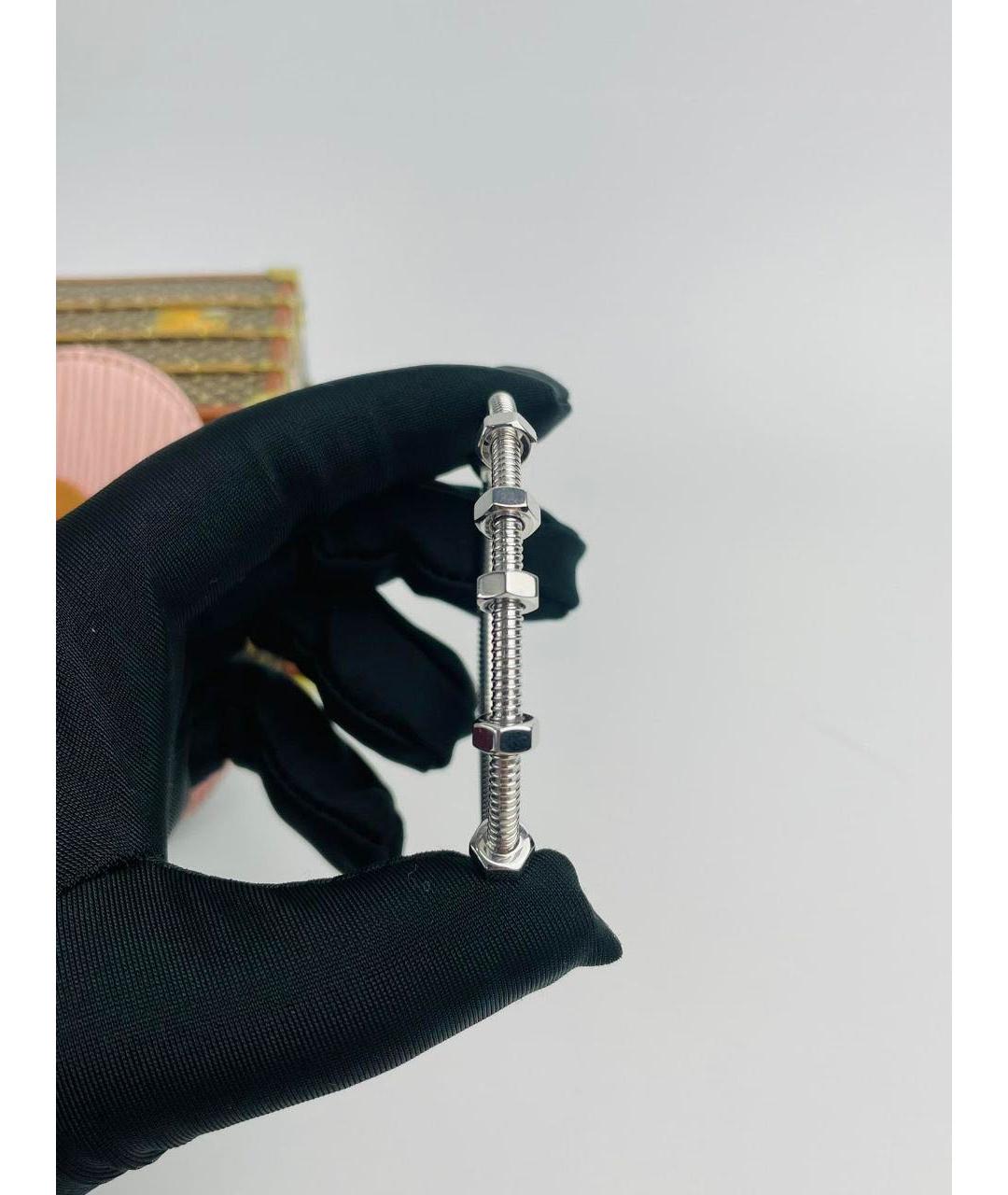 CARTIER Серебрянный браслет из белого золота, фото 4