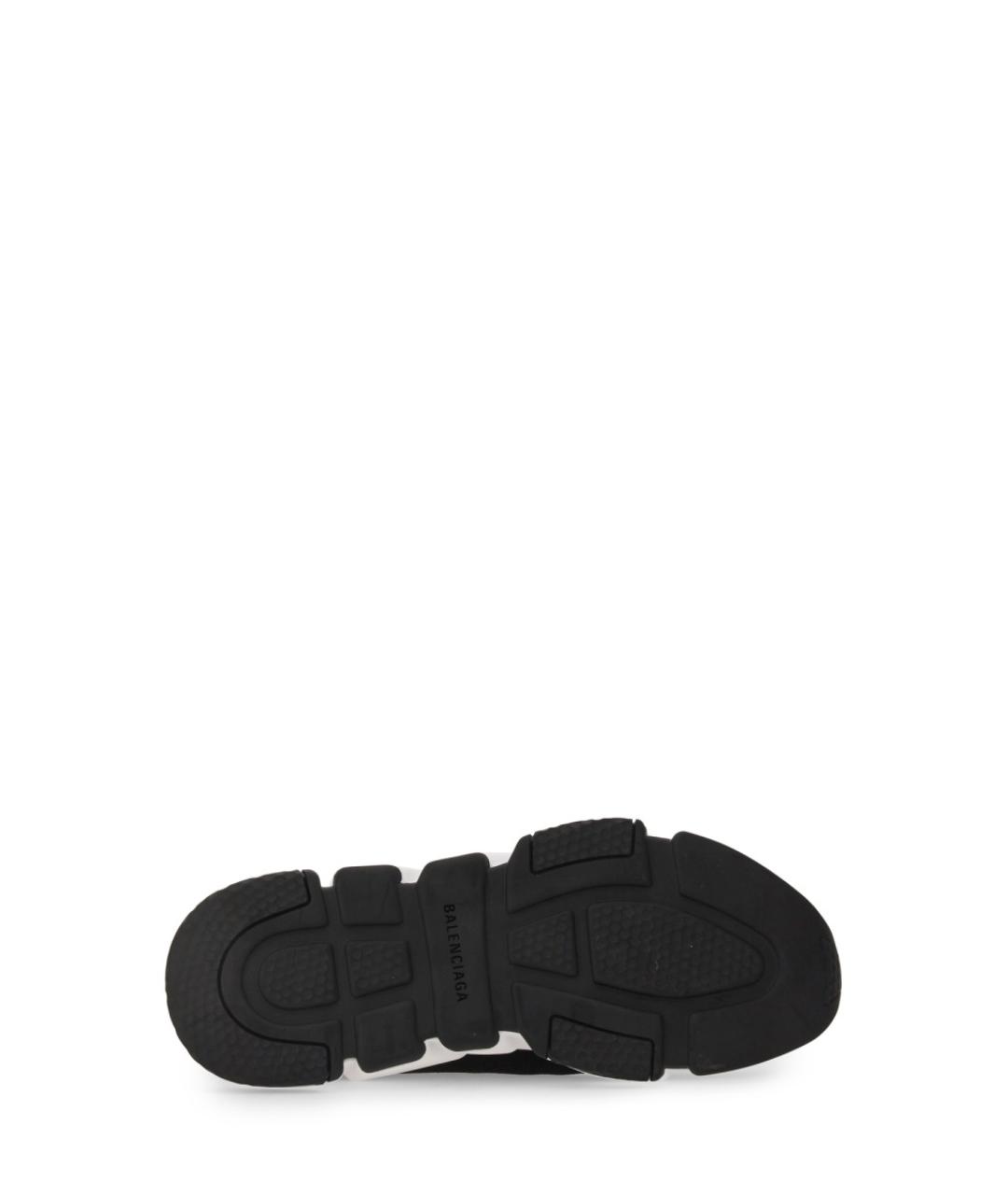 BALENCIAGA Черные синтетические низкие кроссовки / кеды, фото 5