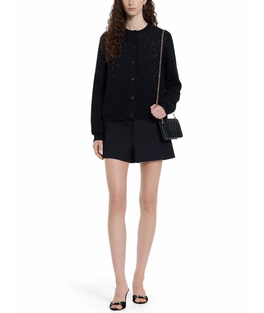 GUCCI Черный шерстяной кардиган, фото 2