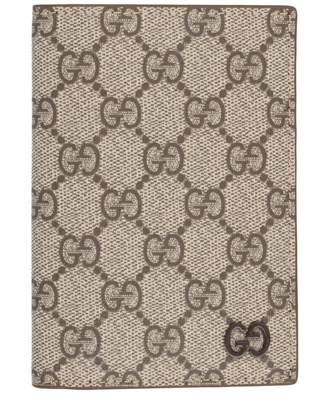 GUCCI Коричневый кошелек, фото 1