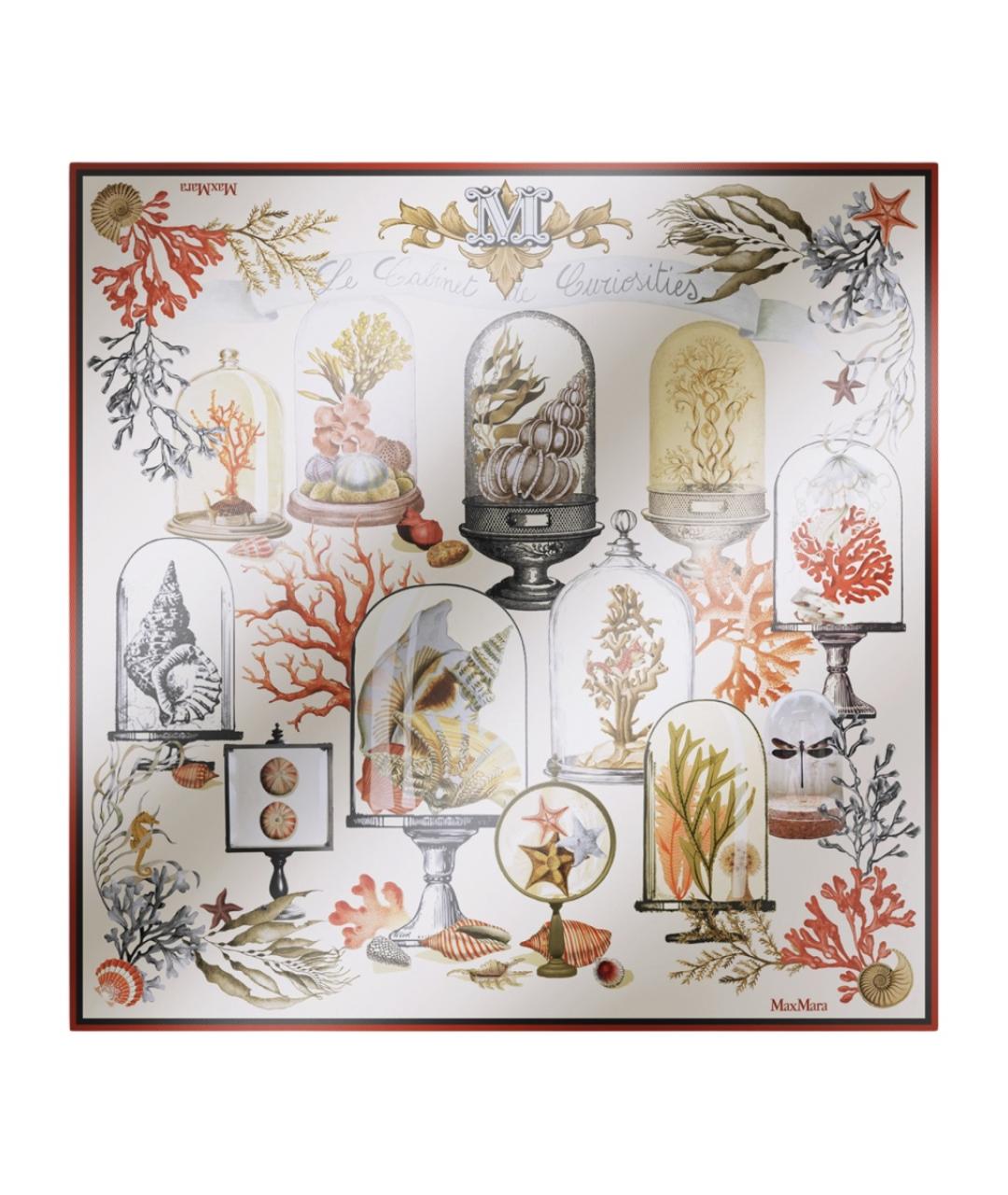 MAX MARA Мульти шелковый платок, фото 1