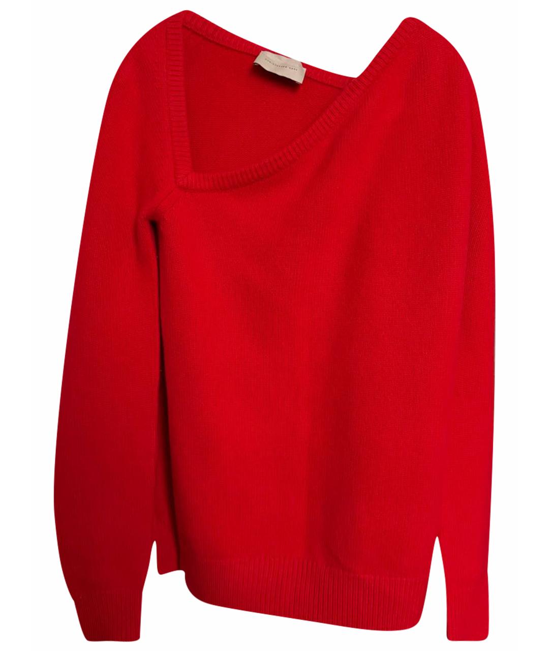 CHRISTOPHER KANE Красный кашемировый джемпер / свитер, фото 1