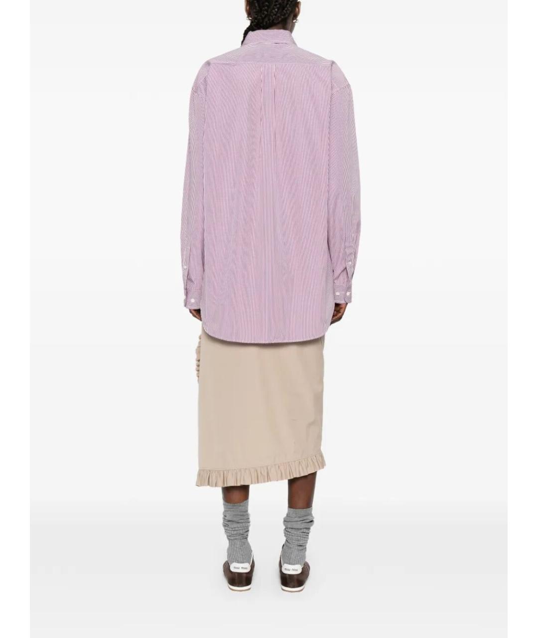 MIU MIU Мульти хлопковая рубашка, фото 3