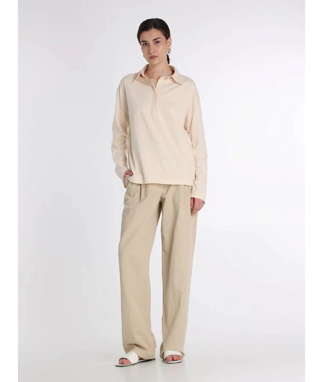 THE ROW Коралловый хлопковый джемпер / свитер, фото 6