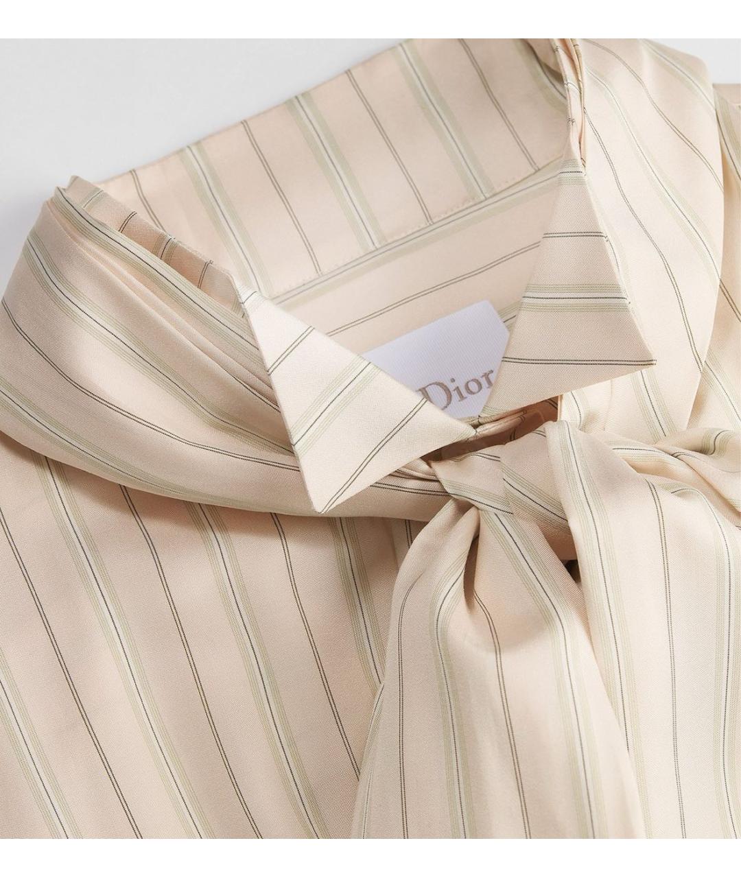 CHRISTIAN DIOR Бежевое коктейльное платье, фото 3