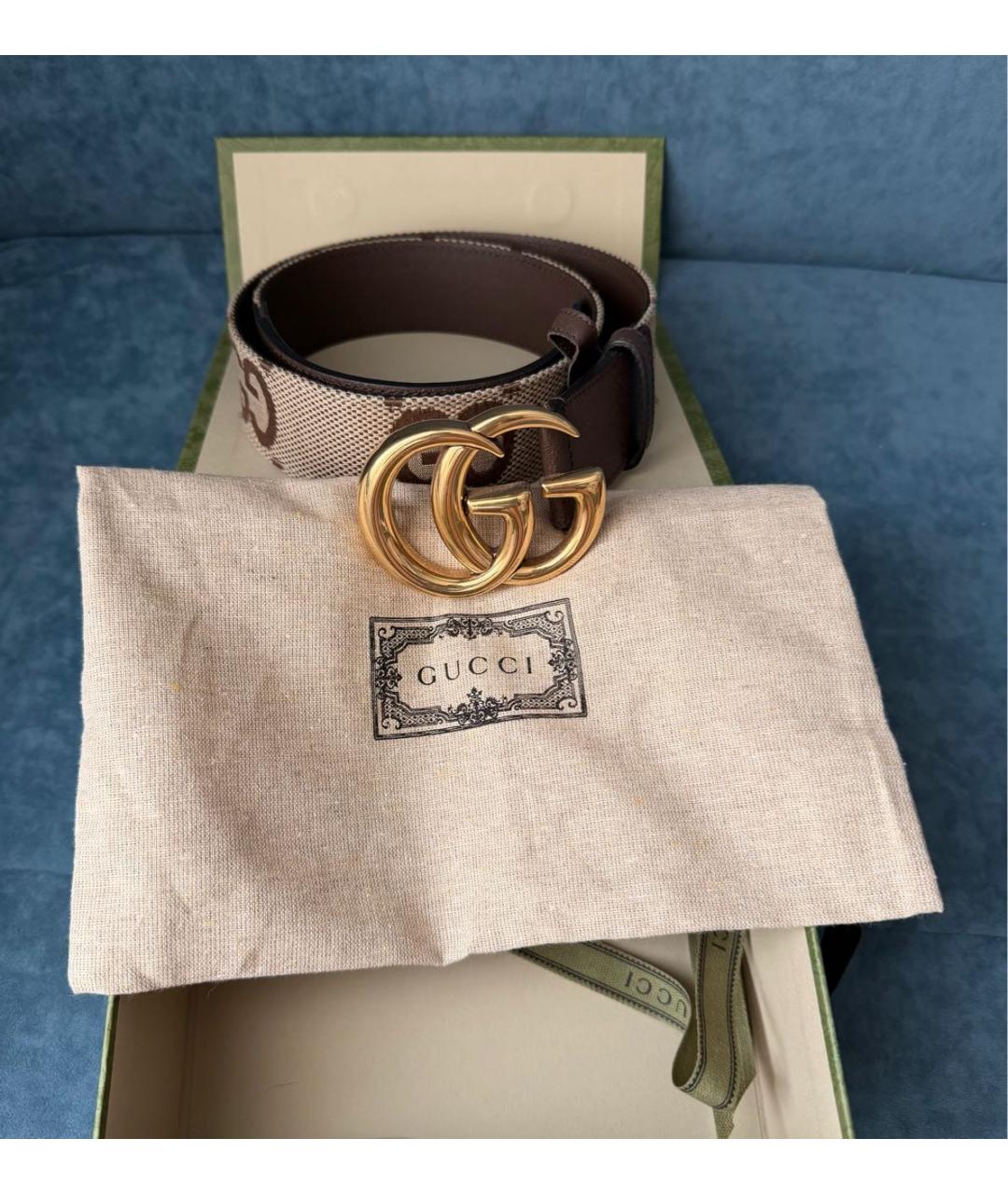 GUCCI Коричневый ремень, фото 2