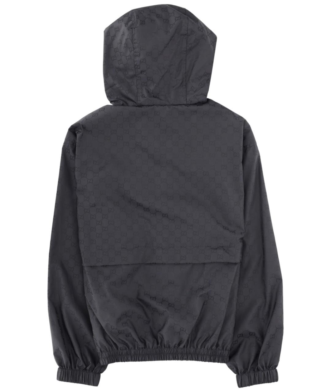 GUCCI Черная полиамидовая куртка, фото 2