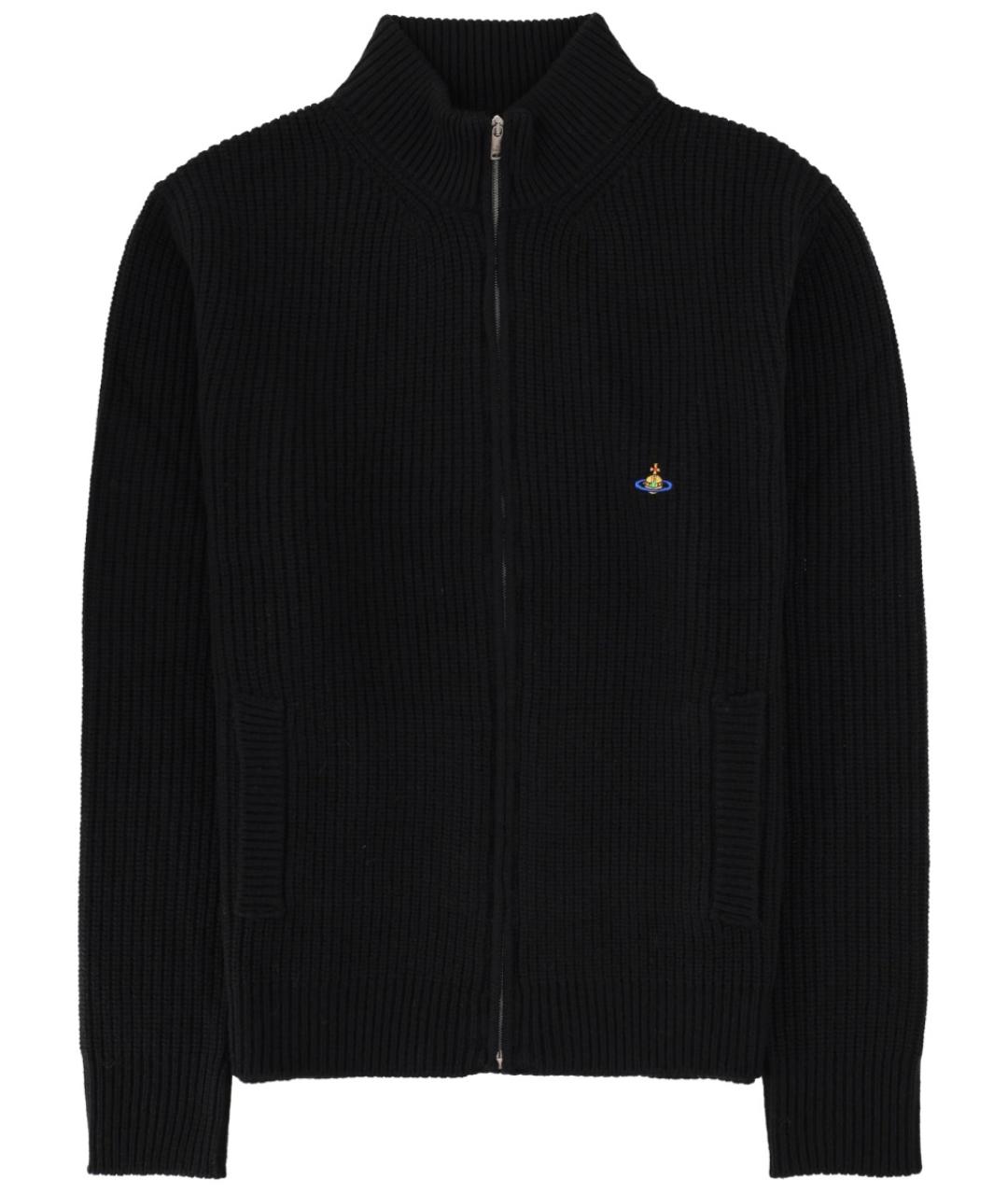 VIVIENNE WESTWOOD Черный шерстяной кардиган, фото 1