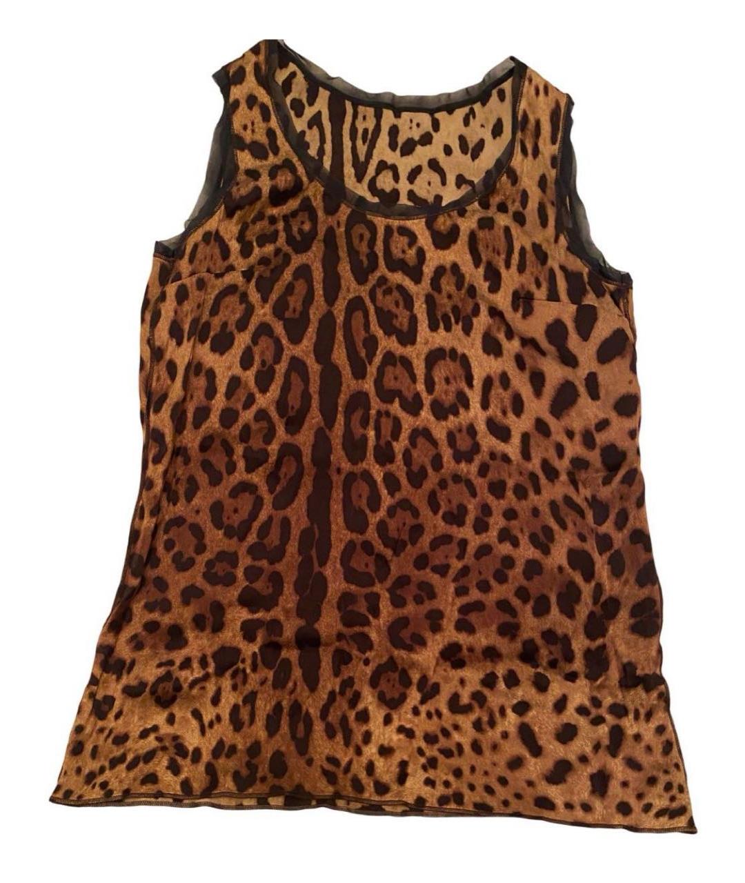 DOLCE&GABBANA Коричневый костюм с брюками, фото 4