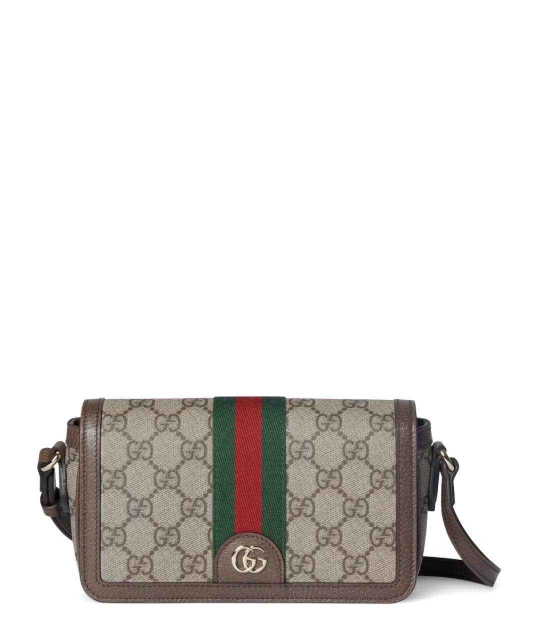 GUCCI Бежевая сумка через плечо, фото 1