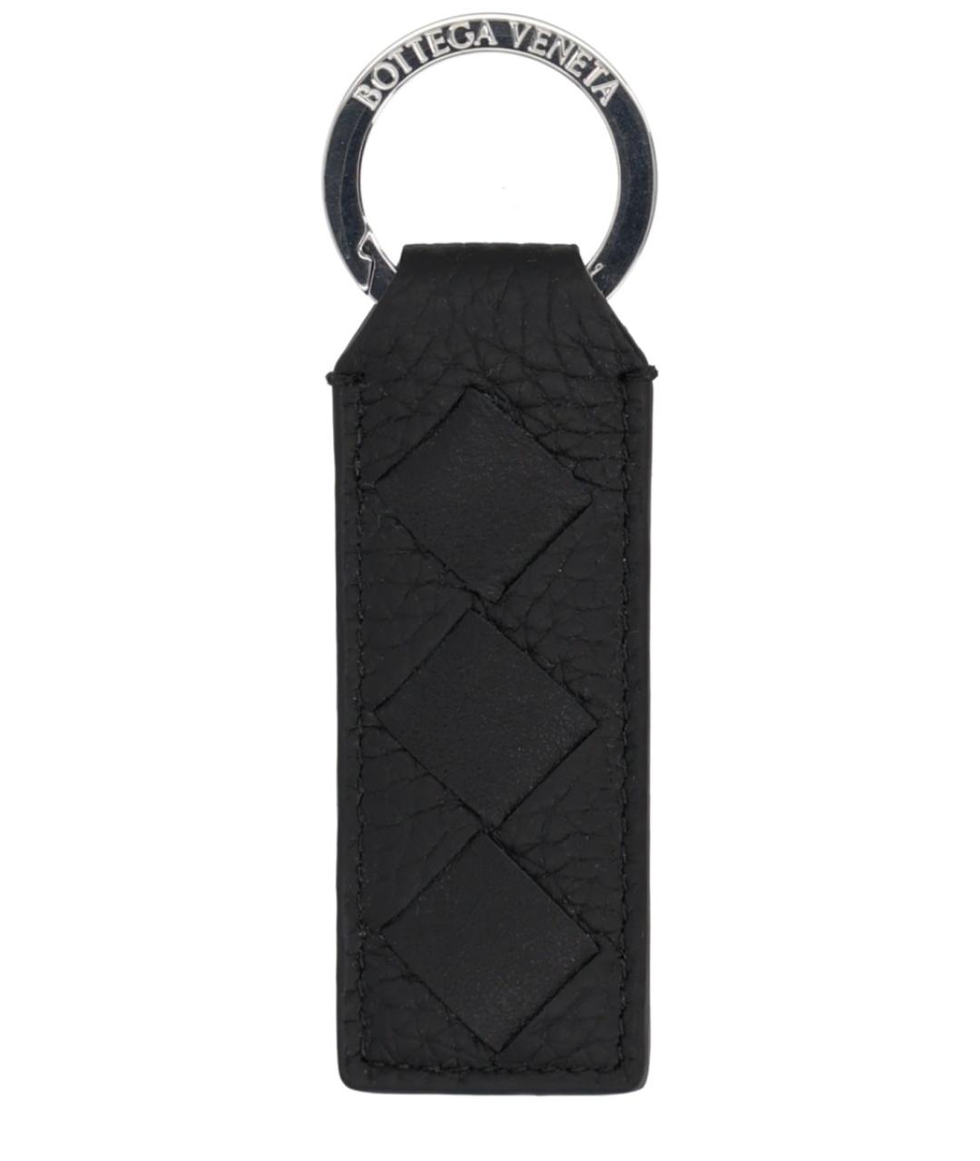 BOTTEGA VENETA Черный брелок, фото 1